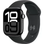 AWS10 Jet Black, Sport Band