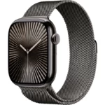AWS10 Jet Black, Milanese Loop