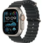 AWU-2 Natural Titanium, Ocean Band, Black