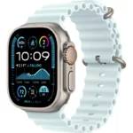 AWU-2 Natural Titanium, Ocean Band, Ice Blue