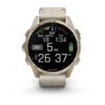 GF8 43mm Gold, White Leather