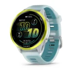47 мм, Amp Yellow Aluminum with Translucent Whitestone/Turquoise Band