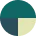 Teal Green with Teal Green/Citron Band